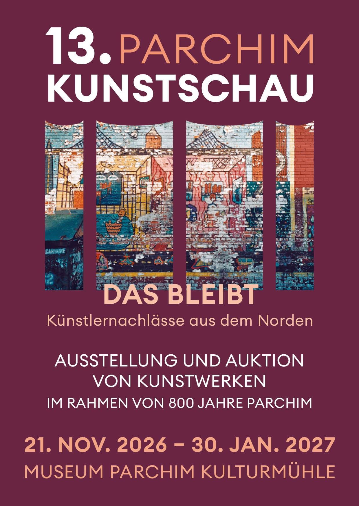 Kunstschau 2026 „DAS BLEIBT“ - Eckehart Ruthenberg, Gerhard Reinisch, Hans-Hubertus Gaebel, Helga Kaffke, Jutta Schwöbel, Klaus Illner, Paul-Oskar Seese, Winfried Wolk 